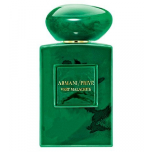 Armani Privé Vert Malachite elegant perfume bottle with green tones